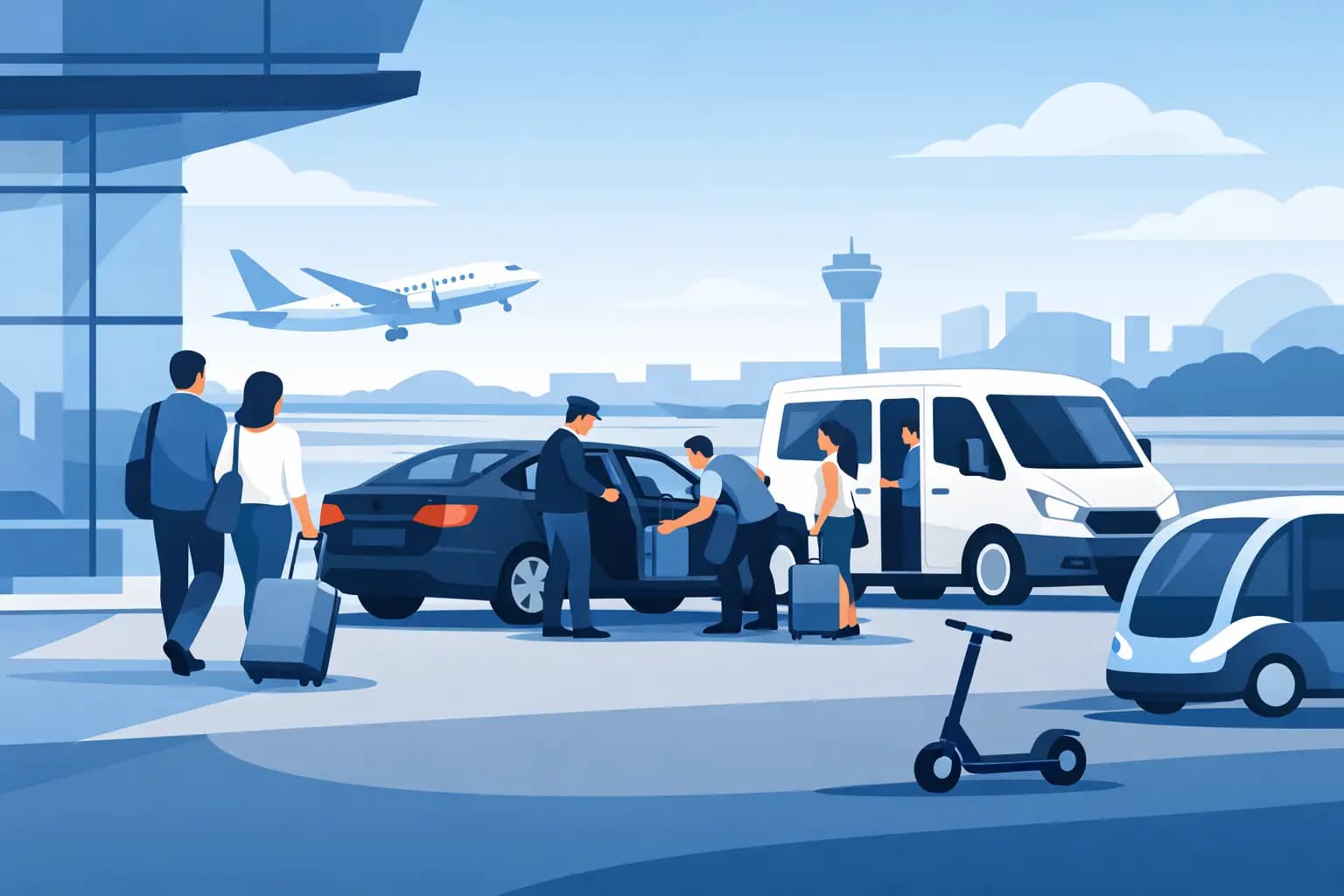 La mobilité aéroportuaire commence aux arrivées