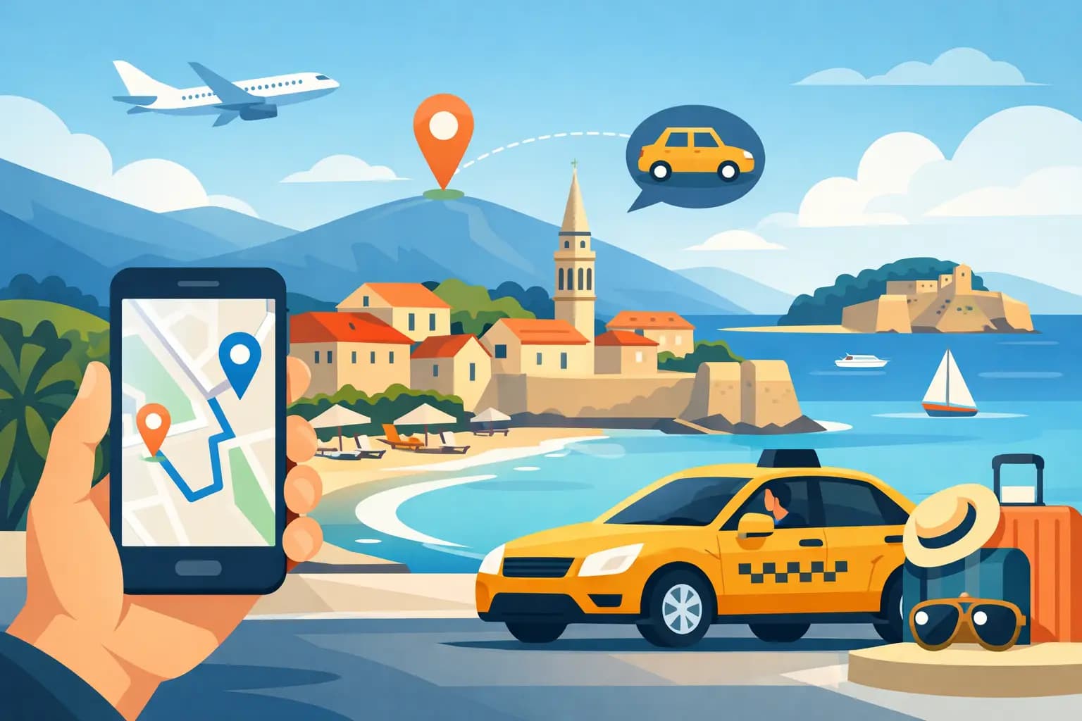 Budva Taxi App for Clearer Holiday Travel