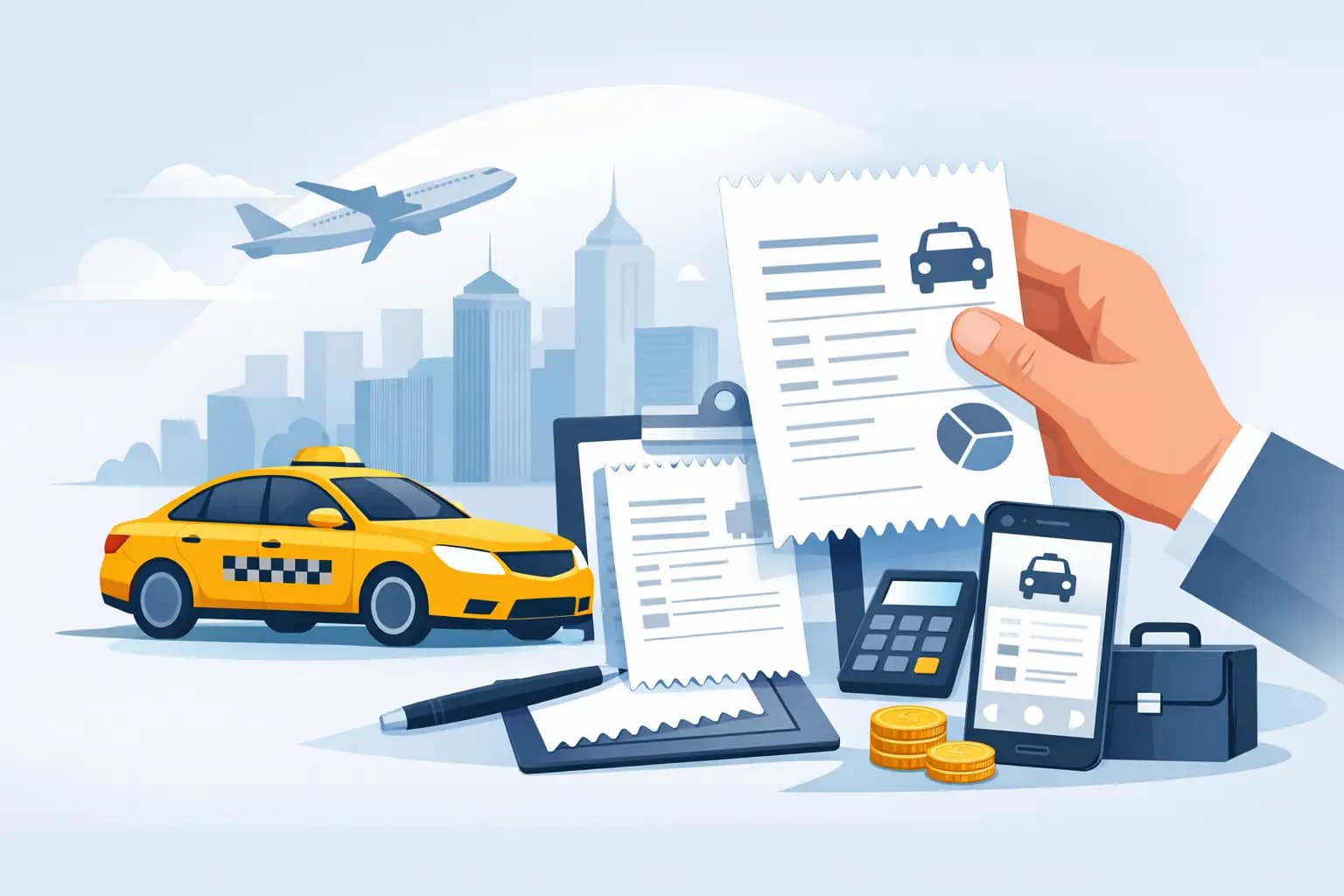 Taxi Receipts for Clearer Business Travel